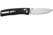 LionSteel NINI Folding knife M390 satin blade, full BLACK G10 handle NN1 GBK - KNIFESTOCK