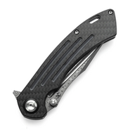 KANSEPT Pretatout Damascus 0.137&#039;&#039;/3.5mm Carbon Fiber,G10 K1032D3 - KNIFESTOCK