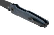 MKM MIURA – CPM Magnacut DSW bld - SOLID Grey Alu hdl, BUTTON LOCK - REV. S/S CLIP MK MI-AGYB - KNIFESTOCK