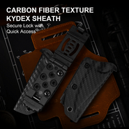 Kizer Mini Harpoon S45VN Fat Carbon - KNIFESTOCK