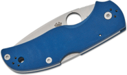 Spyderco NATIVE 5 COBALT BLUE G-10 CPM SPY27 PLAINEDGE - KNIFESTOCK