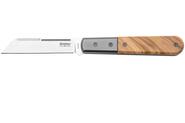 Lionsteel SheepFoot M390 blade,  Olive wood Handle, Ti Bolster &amp; liners CK0115 UL - KNIFESTOCK