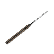 Kizer Drop Bear Fix AEB-L,Black Stonewashed,Norplex UltreX™ Micarta - KNIFESTOCK