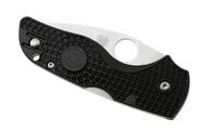 Spyderco Lil Native Black Lightweight Reveal 14 C230PBK - KNIFESTOCK