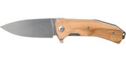 Lionsteel Liner Lock Sleipner Blade, OLIVE WOOD handle, IKBS KUR UL - KNIFESTOCK