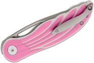 Petrified Fish PFE06 Nightingale Sand blasting 14C28N Pink G10 PFE06PKP - KNIFESTOCK