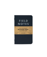 Field Notes Pitch Black Vonalas Jegyzetfüzet 3-csomag FN-34 - KNIFESTOCK