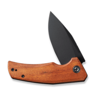 CIVIVI Regulatron Guibourtia Wood HandleBlack Stonewashed Nitro-V BladeLiner L - KNIFESTOCK