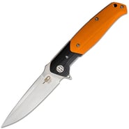 BESTECH SWORTFISH D2, Satin, Black and Orangeg10 BG03C - KNIFESTOCK