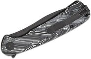 Petrified Fish PFE14 Rogue Black Stonewashed 154CM White Gmascus G10 PFE14WDMW - KNIFESTOCK