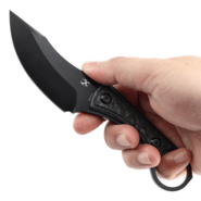 KANSEPT Niko Black TiCn Coated D2 Fixed Blade G004A1 - KNIFESTOCK