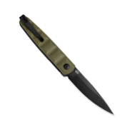 Kizer Bamboo Nitro-V Black PVD OD Green G10 Handles V3722A2 - KNIFESTOCK