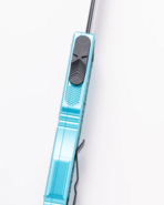 Microtech SCARAB II GEN III S/E BLACK STANDARD TURQUOISE 1278-1TQ - KNIFESTOCK