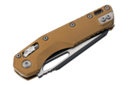 Microtech MSI S/E BLACK STANDARD FLUTED ALUMINUM TAN 210-1FLTA - KNIFESTOCK