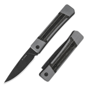Kizer Little Grand Jonathan Styles Nitro-V Grey G10 &amp; Micarta V2670A2 - KNIFESTOCK