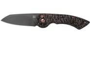 Fox Knives Radius FX-550 CFB Copper Carbon fibre Black pocket knife - KNIFESTOCK