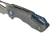 MKM ISONZO M390 Black canvas micarta BÖHLER M390 MK FX03M-1BC - KNIFESTOCK