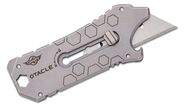 OKNIFE Blade: 1SK2 Steel (60*19*0.6mm)Handle: Carbon fiber material Otacle (Carbon Fiber) - KNIFESTOCK