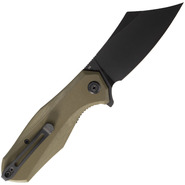 KUBEY Echo Nest Liner Lock Flipper Knife Green G10 Handle KU329B - KNIFESTOCK