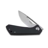 KUBEY Thalia Front Flipper EDC Pocket Folding Knife Black G10 Handle KU331A - KNIFESTOCK