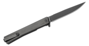 Ocaso Solstice Titanium + Black / Straight 10CTB - KNIFESTOCK