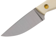 Brisa Necker 70-Ivory micarta 12C27 Flat Sheath Necker 70 Leather BRS-007-9808-1549 - KNIFESTOCK