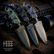 Halfbreed Blades Compact Clearance Knife - Fixed Blade CCK-05 DE - K110 - KNIFESTOCK