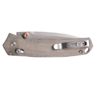 Vosteed Mini Psyop Elmax Bead Blast Stonewash Green Norplex UltreX™ Micarta A230 - KNIFESTOCK