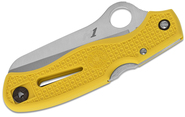 Spyderco Atlantic Salt Lightweight Yellow H1 C89SYL - KNIFESTOCK