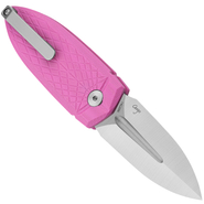 Bestech QUQU 14C28N Satin G10 Pink Button Lock BG57A-2 - KNIFESTOCK