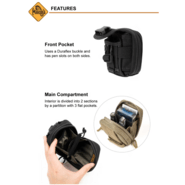 Magforce Snapshot Pouch Khaki #2302K - KNIFESTOCK