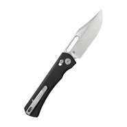 Kubey TBO Satin 14C28N ,Black G10 KU396A - KNIFESTOCK