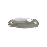 Giant Mouse ACE Biblio-XL Green Canvas / Stonewashed Elmax BIBLIO-XL-GRN-ELMAX - KNIFESTOCK