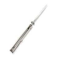 Sencut Aetheris Ivory G10 HandleSatin Finished 9Cr18MoV BladeLiner Lock - KNIFESTOCK
