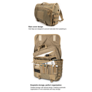 Magforce Tactical Messenger Bag Khaki #0623K - KNIFESTOCK