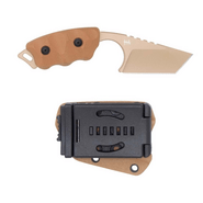 Hardcore Hardware HHA Kompaktní pevná čepel - Tanto LFK-04 - K340-Dark Earth (DE) - KNIFESTOCK