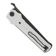 Petrified Fish PFB04 Tena Black Stonewashed D2 White G10 PFB04WDW - KNIFESTOCK