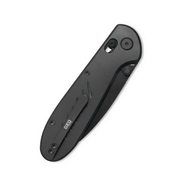 GEO Knife Frost Black DLC M390 Blade Black DLC Ti - KNIFESTOCK