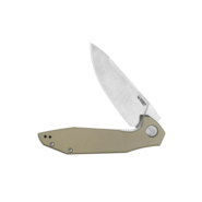 Kubey Nova Beige G10, Satin 14C28N KU117R - KNIFESTOCK