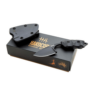 Hardcore Hardware HHA Compact Fixed Blade - Drop Point LFK-03 - K340-Black (BLK) - KNIFESTOCK