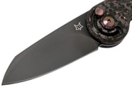 Fox Knives Radius FX-550 CFB Copper Carbon fibre Black pocket knife - KNIFESTOCK