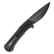 Tenable Knives Kratos Blackwash Nitro-V Black &amp; Green G10 - KNIFESTOCK