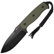 Sencut Toxodon SENCUT OD Green G10 Handle Black 9Cr18MoV Blade w kydex sheath S24036-2 - KNIFESTOCK