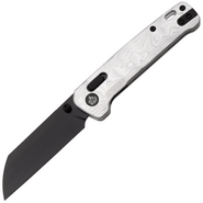 QPS Penguin Glyde 14C28N, schwarz, Griff: G10 mit Aluminiumfolie QS130GL-G2 - KNIFESTOCK
