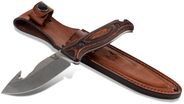 Benchmade SADDLE MOUNTAIN SKINNER Fixed Blade with Guthook, Wood Handle - 15004 - KNIFESTOCK