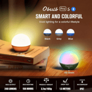 Olight Obulb Pro S Magnetic LED Light with App Control Obulb Pro S (Grey) - KNIFESTOCK