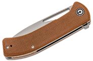 CIVIVI Riffle Stonewashed Bruine Micarta C2024A - KNIFESTOCK