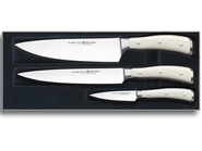 WUSTHOF sada CLASSIC IKON CREME 3ks, kuchyňské nože, světlé - KNIFESTOCK