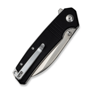 Sencut Awassi Black G10 Handle Satin Finished 9Cr18MoV BladeLiner Lock - KNIFESTOCK