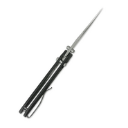 GEO Knife Ethereal Cutter SW M390 Blade Black Carbon Fiber - KNIFESTOCK